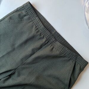 I.C. ISAACS vintage plaid suit pants